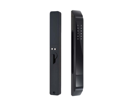 Khóa điện tử cửa nhôm Hubert HB CN79 Black Bluetooth