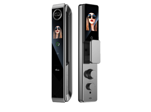 Khóa cửa nhận diện khuôn mặt Demax EL999 CNC Crown Của Đức - Chống nước chuẩn IP56