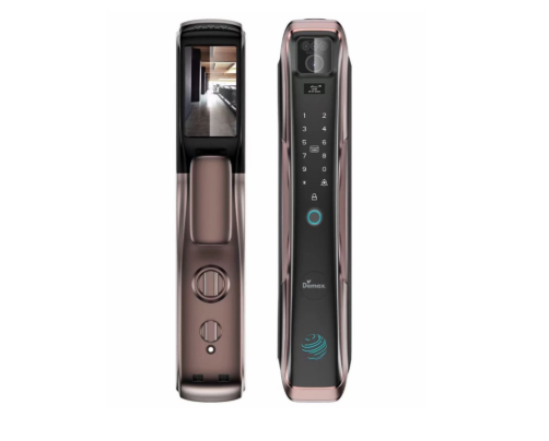 Khóa Cửa nhận diện khuôn mặt Face ID-3D Demax EL918 PB App Wifi Công nghệ Đức