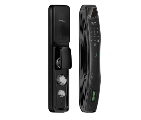 Khóa cửa vân tay Hubert HB CG86 Nano Black Face ID, App wifi