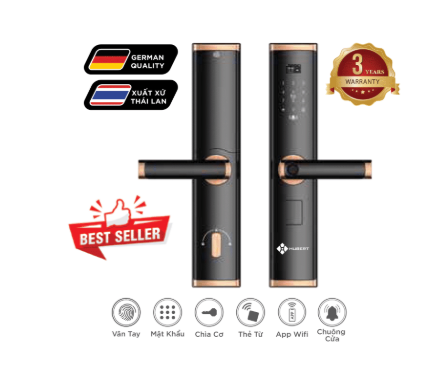 Khóa cửa thông minh Hubert HB CG61 Luxury App wifi