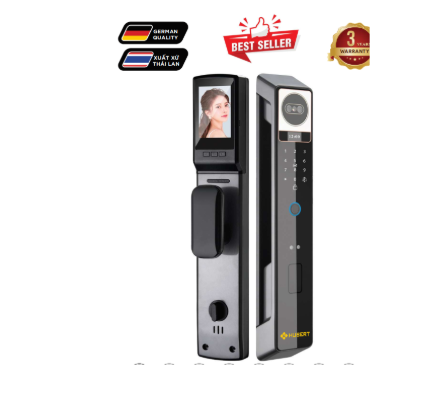 Khóa cửa vân tay Hubert HB CG88 Black Face ID Khóa cửa vân tay Hubert HB CG88 Black Face ID
