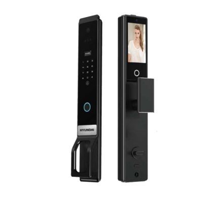 Khoá điện tử Cửa Gỗ Hyundai HY-SLA913F Black