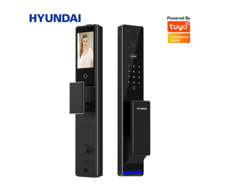 Khoá cửa nhận diện khuôn mặt Hyundai HY-SLA909F Black