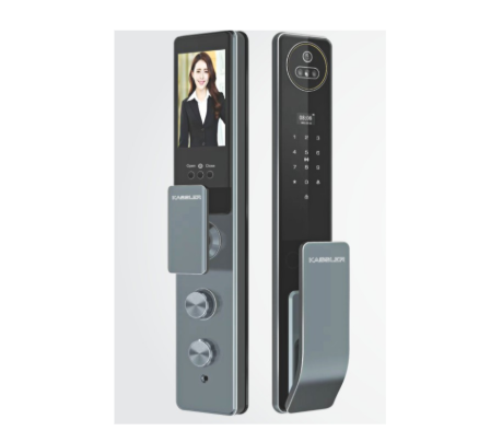 Khóa Vân Tay Kassler KL-889 Blue Gray Face ID, App Wifi