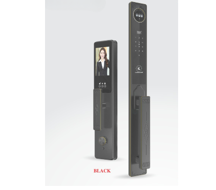 Khoá cửa vân tay Kassler KL968 CNC Black Face ID, App wifi