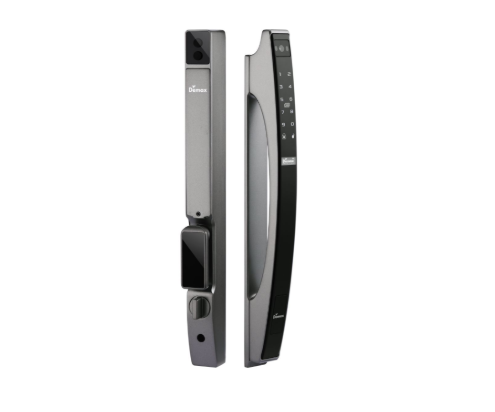Khoá cửa nhôm Demax EL902 AG nhận diện khuôn mặt Face Id 3D, vân tay chống nước IP56 - Của Đức Khoá cửa nhôm Demax EL902 AG nhận diện khuôn mặt Face Id 3D, vân tay chống nước IP56 - Của Đức