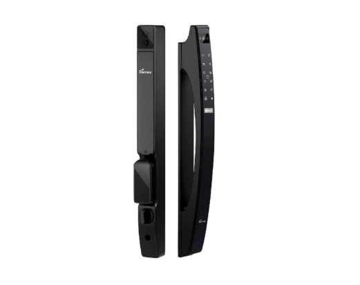 Khoá cửa nhôm vân tay Demax EL902 BL nhận diện khuôn mặt Face Id 3D, chống nước IP56 - Của Đức Khoá cửa nhôm vân tay Demax EL902 BL nhận diện khuôn mặt Face Id 3D, chống nước IP56 - Của Đức