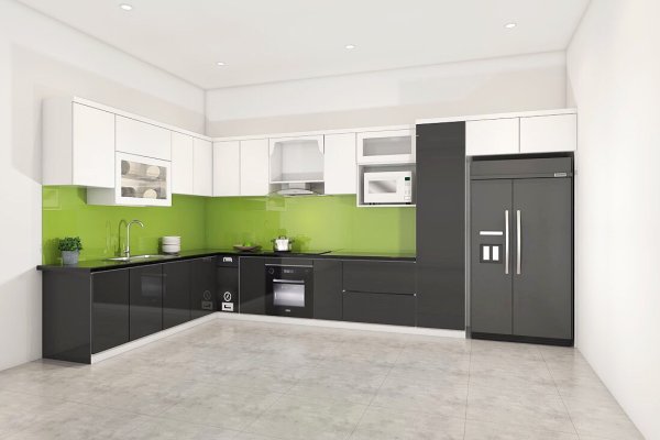 Tủ bếp Acrylic mẫu mới 24 Tủ bếp Acrylic mẫu mới 24