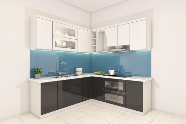 Tủ bếp Acrylic mẫu mới 32 Tủ bếp Acrylic mẫu mới 32