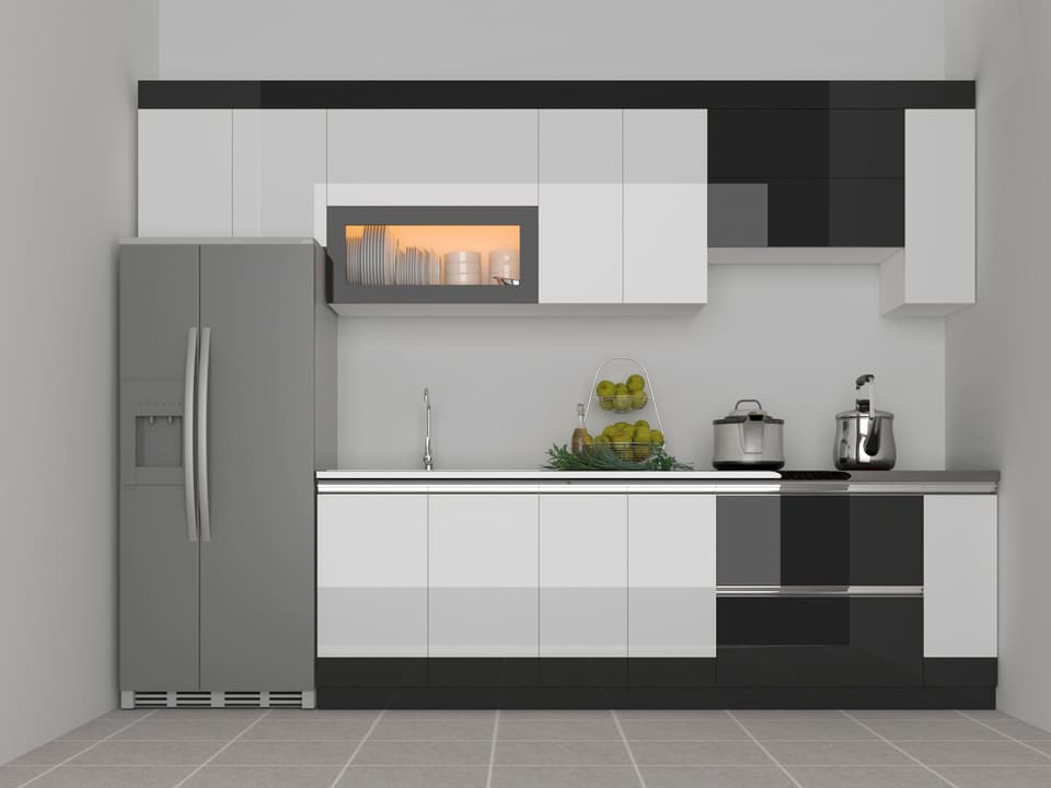 Tủ bếp nhựa Composite 8