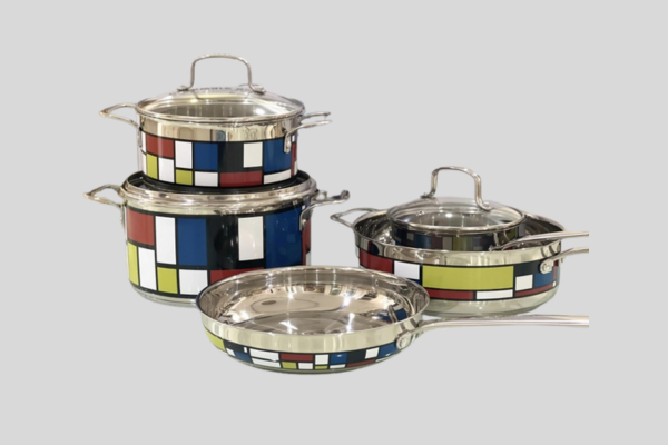 Bộ nồi inox 5 món Langmaster ARBER