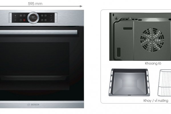 Lò nướng Bosch HBG636ES1