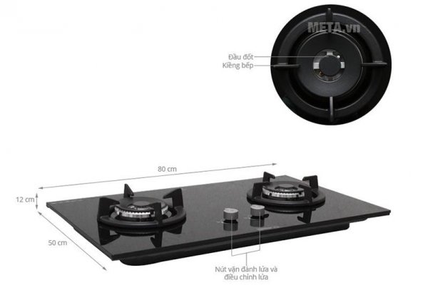 Bếp gas âm Electrolux FLEXI EGT8028CK