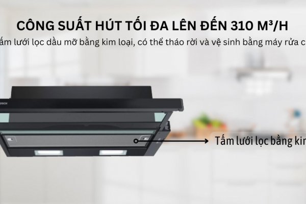 Máy hút mùi âm tủ Bosch TGB.DFT63CA61B