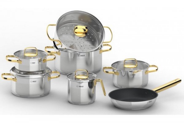 Bộ nồi inox GOLD MAX