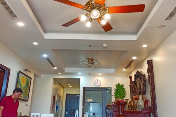 Quạt trần Lotus Gold