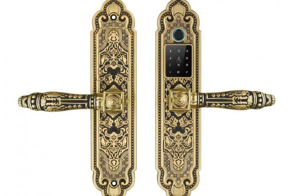 Khóa cửa tân cổ điển Demax EL350 European Gold App TTlock Wifi Của Đức