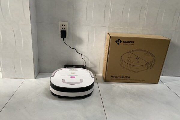 Robot hút bụi lau nhà Hubert HB-S66 tự giặt giẻ của Đức