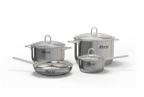 Bộ nồi, chảo inox Sunhouse MAMA MMB2021