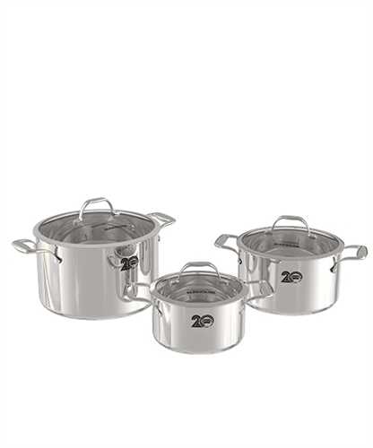 Bộ nồi inox đa lớp Sunhouse MAMA SHG2020