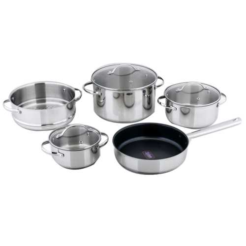 Bộ nồi inox Faster 5 chiếc