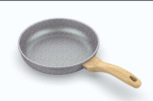 Chảo đúc siêu bền vân đá đáy từ Sunhouse MAMA SHG1124MMB (size 24cm)