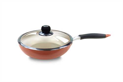 Chảo sâu đáy từ vung kính Sunhouse SHG1228MOB (size 28cm)