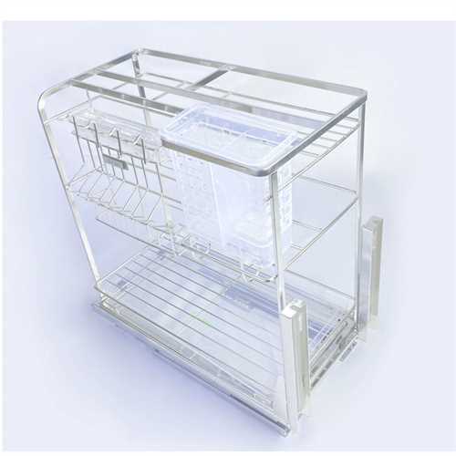 Giá Dao, thớt nan dẹt inox mạ chrome Sevilla SV-GD1