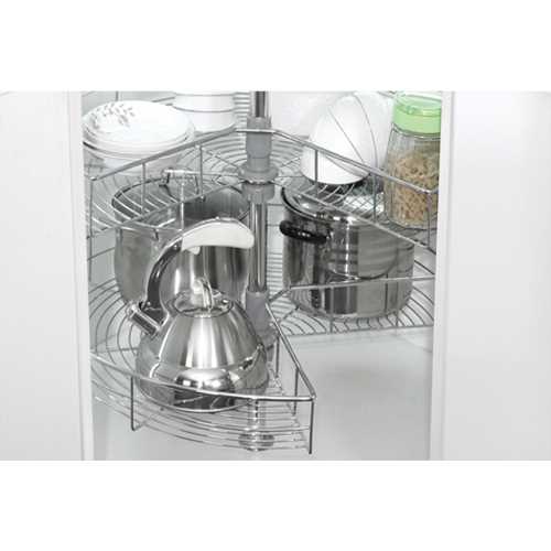 Mâm xoay inox nan mở Eurogold TR270A
