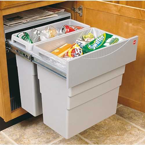 Thùng rác đôi Hafele